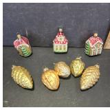 Glass Holiday Ornaments