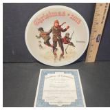Norman Rockwell 2013 Plate, On Thin Ice