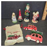 Christmas Figurines and Ornaments Lot