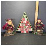 Christmas Decorations Set with Advent Calendar