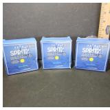 3 Boxes of Spritz Blue Candles