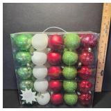 50-Piece Christmas Ornament Set