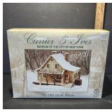 Currier & Ives Old Farm House Figurine