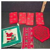 Christmas Linens and Textiles