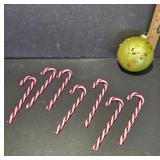 Candy Cane Ornaments and Ball