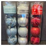 Holiday Time Shatterproof Ornaments