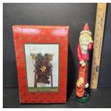 Old World Santa Candlestick