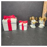 Ceramic Angels and Gift Boxes
