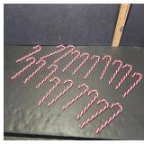 20 Faux Candy Cane Decorations
