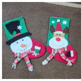 Two Festive Christmas Stockings