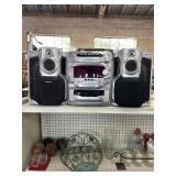 Panasonic stereo dual cassette CD and tuner