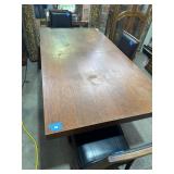 Large dining room table