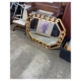 Nice mirror with gold frame
