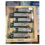 HO scale six Harper bottom cars