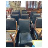 Black dining room chairs