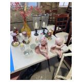 Everything on half of the table