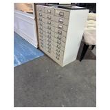 30 drawer file cabinet