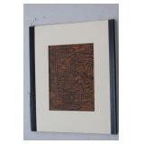 Framed Relief Print