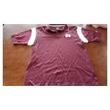 Maroon Mississippi State Russell Athletic Polo Shi
