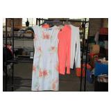 Embroidered Striped Long Sleeve Button Down Shirt