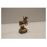 County Fair Collection Carousel Horse Music Box