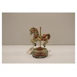 Carousel Horse Music Box Figurine