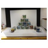 Lot of Fifteen Cow-Themed Ceramic Mugs