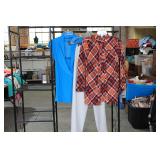 Clothing Bundle: Top, Button Down Shirt, and Pants