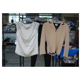 Women's Clothing Lot: Tank Top, Pants, and Blazer