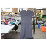 Say What? Gray Acrylic Knit Dress