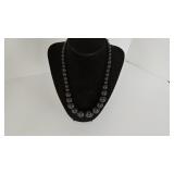 Black Bead Necklace