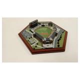 Baseball Stadium Model on Wooden Base