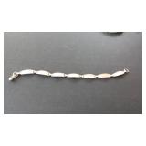 Silver Tone Link Bracelet