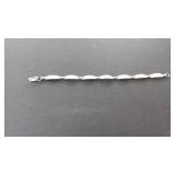 Silver Tone Link Bracelet