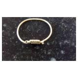 Vintage Sterling Silver Bangle Bracelet