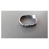Silver Tone Bangle Bracelet
