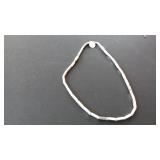 Silver Tone Bead Necklace