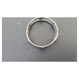 Metal Napkin Style bracelet Ring