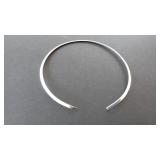 Sterling Silver Torque Collar