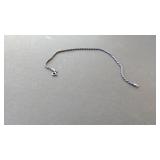 Silver-Colored Braided Chain