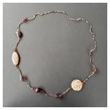 Brown Beaded Necklace