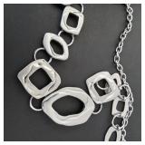 Silver Tone Link Belt