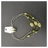 Green Beaded Necklace