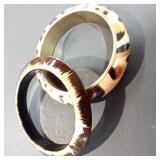 Two Bangle Bracelets
