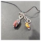 Beaded Charm Necklace