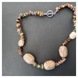 Stone Bead Necklace