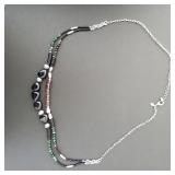 Multi-Strand Beaded Necklace