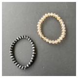 Two Beaded Stretch Bracelets