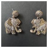 Elephant Dangle Earrings