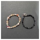 Two Beaded Bracelets